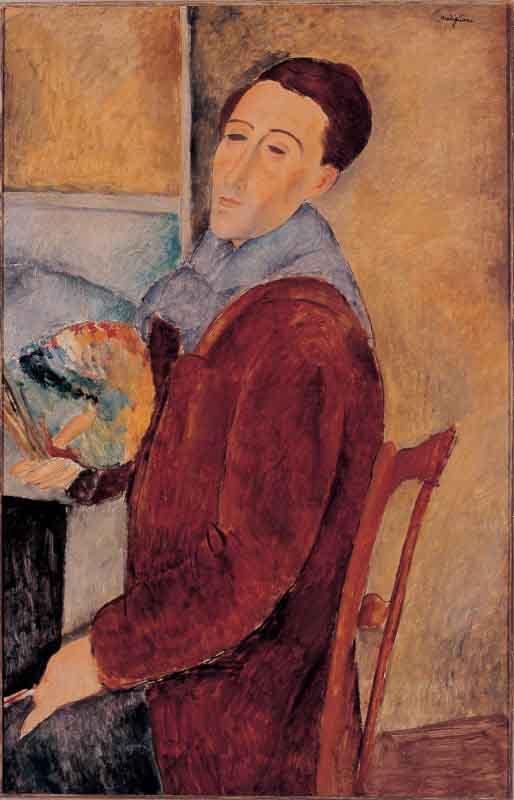 Amedeo Modigliani Self portrait